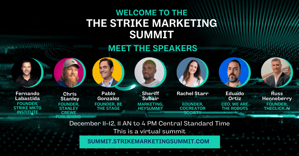 FAQ: Strike Marketing Summit - Standing Out in an AI-Flooded Market