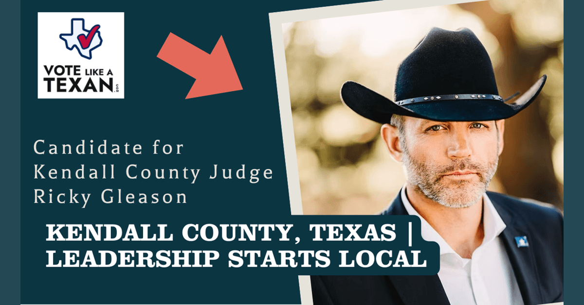 FAQ: Ricky Gleason's Candidacy for Kendall County Judge and Vision for Local Leadership