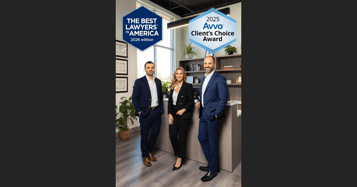 FAQ: Naggiar & Sarif Attorneys' 2026 Best Lawyers Recognition and 2025 Avvo Client's Choice Award