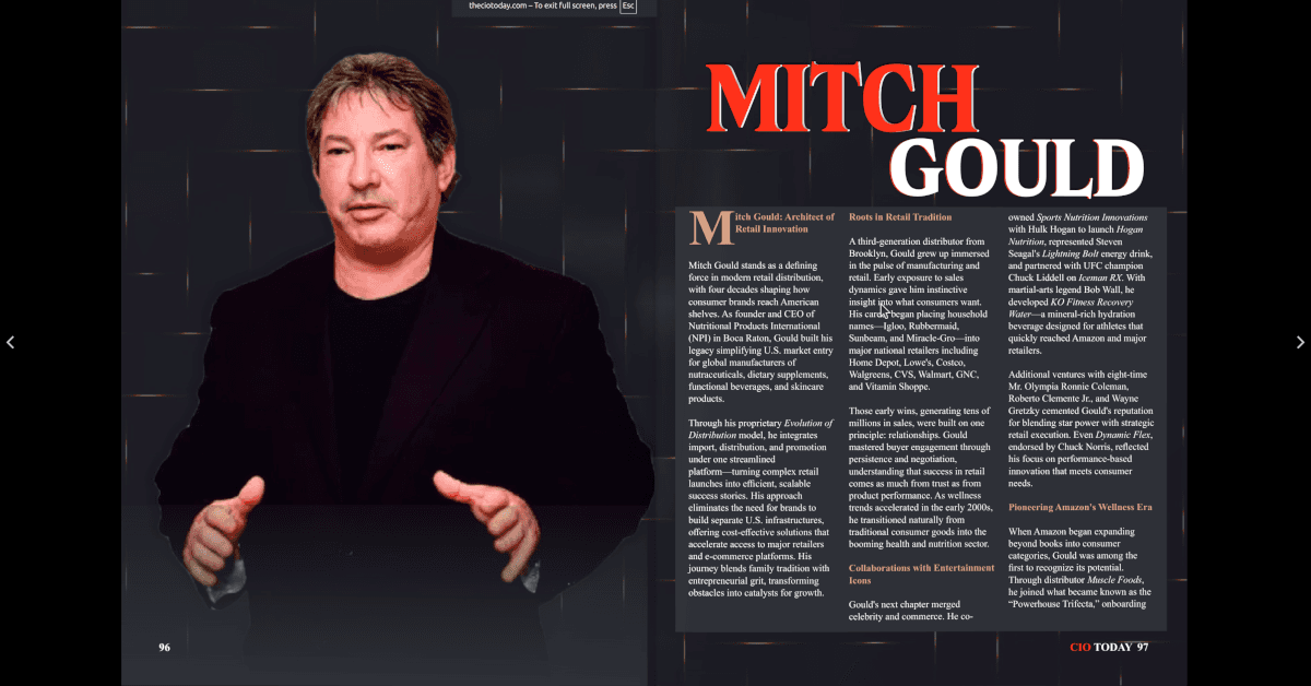 FAQ: Mitch Gould Named Among CIO Today's Top 50 World Leaders for 2025