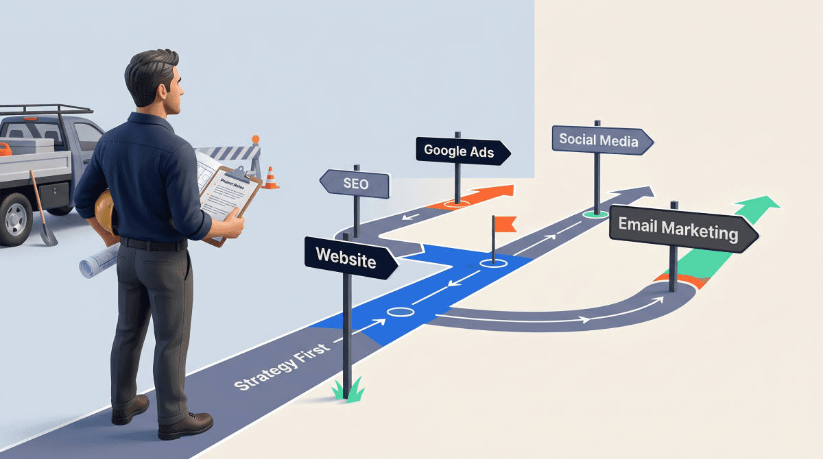 Contractor Marketing Readiness: When to Invest in SEO, Ads, or a New Website