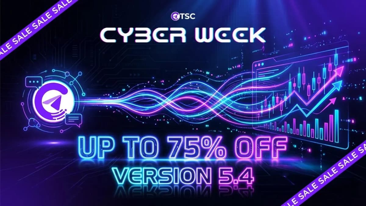 Telegram Signal Copier Cyber Week Sale & Version 5.4 FAQ