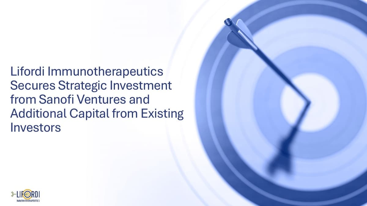 FAQ: Lifordi Immunotherapeutics' Strategic Investment and LFD-200 Clinical Development