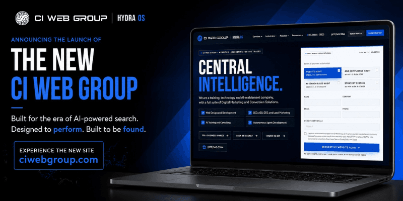 FAQ: CI Web Group's AI-Optimized Website Relaunch